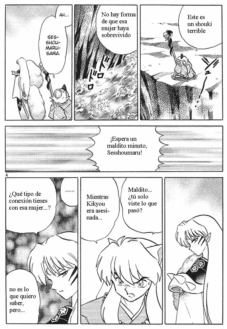 Inuyasha Capitulo 282: La Vida de Kikyou página 4