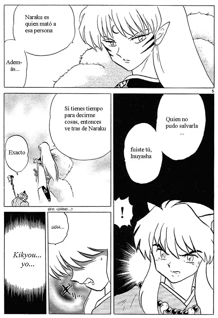 Inuyasha Capitulo 282: La Vida de Kikyou página 5