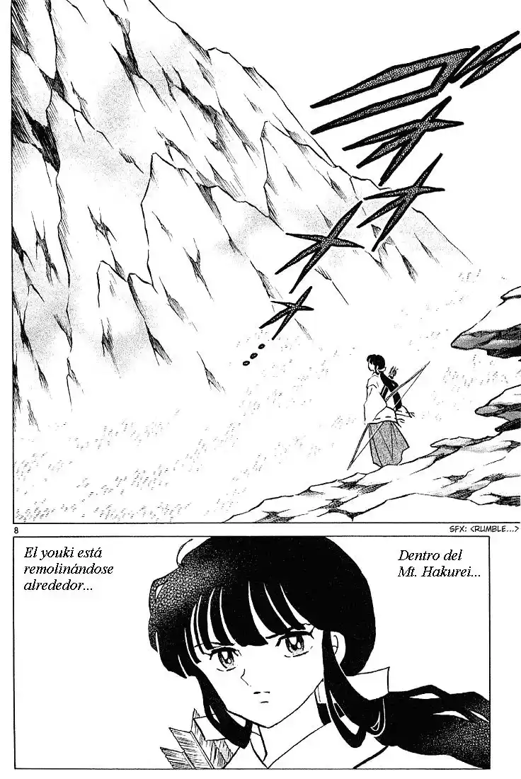 Inuyasha Capitulo 279: Remolino de Youki página 9