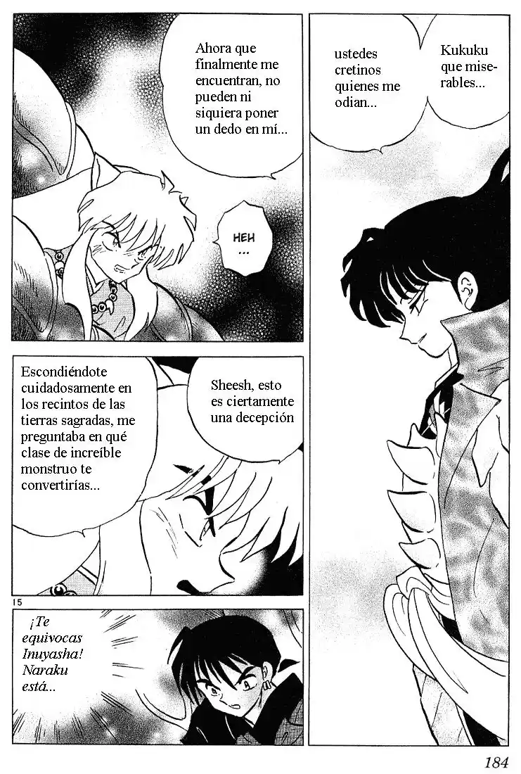 Inuyasha Capitulo 278: Renacimiento página 15