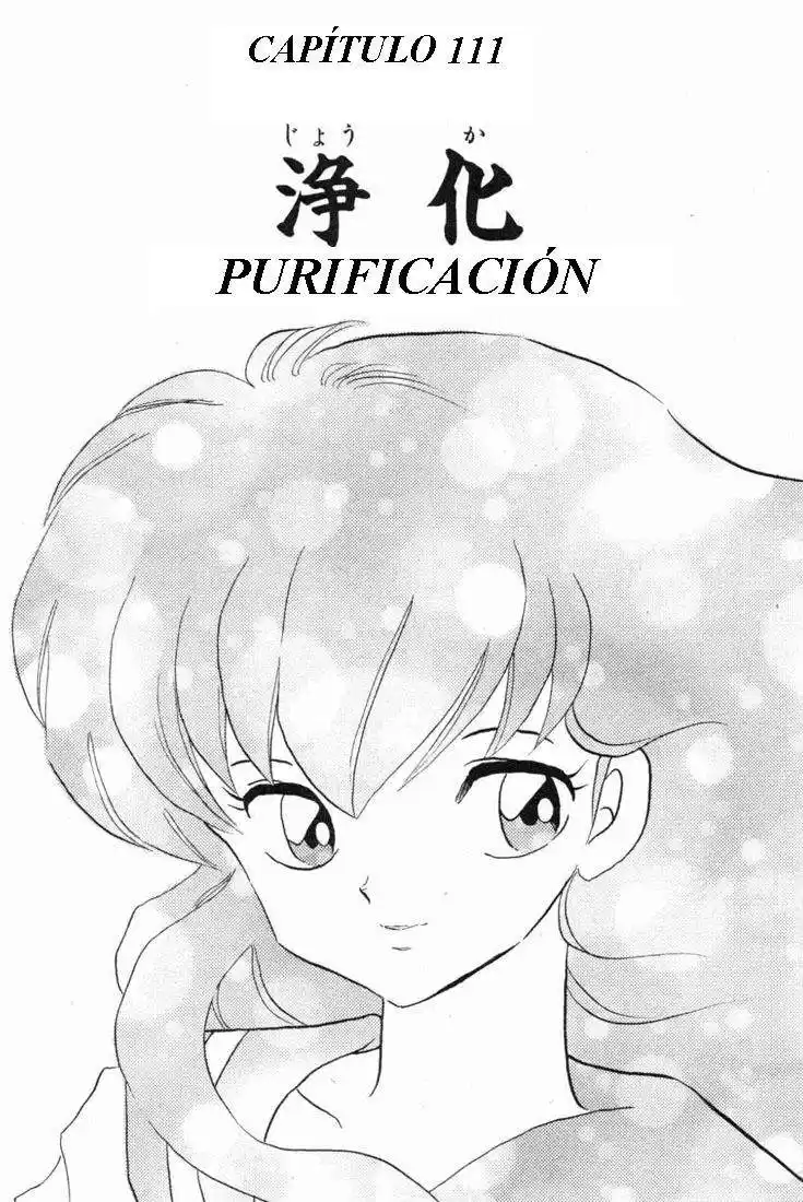 Inuyasha Capitulo 111: Purificación página 1