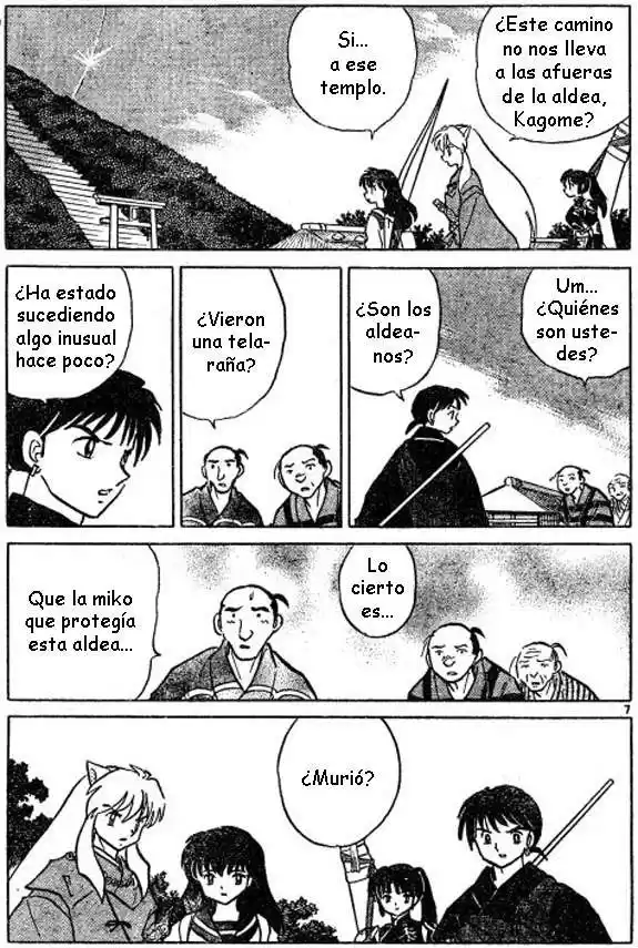 Inuyasha Capitulo 507: Hitomiko página 7