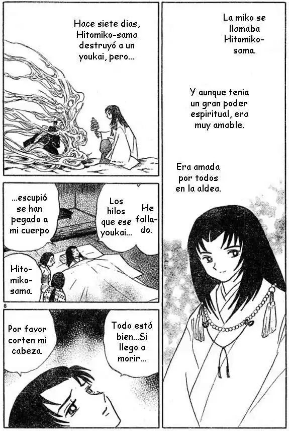 Inuyasha Capitulo 507: Hitomiko página 8