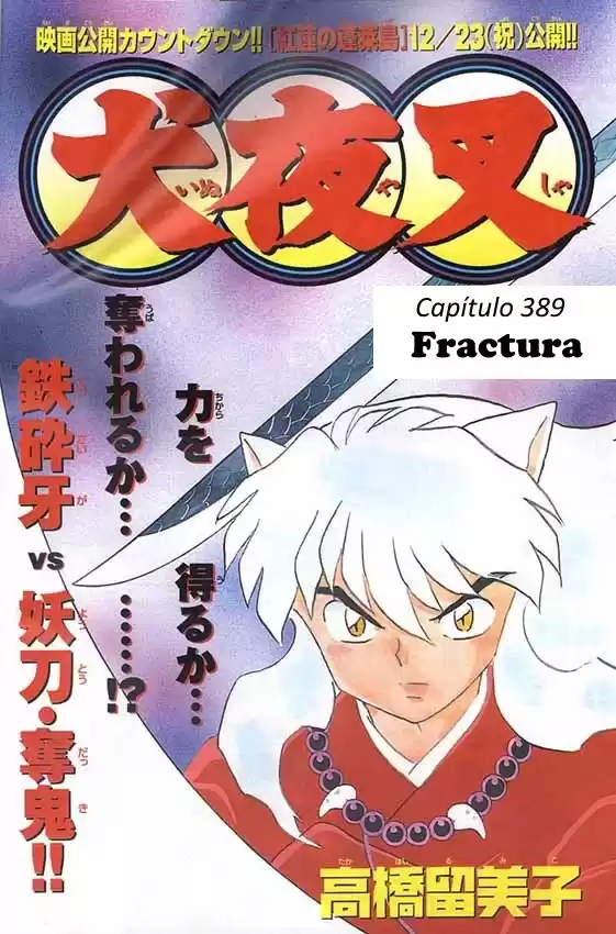 Inuyasha Capitulo 389: Fractura página 3