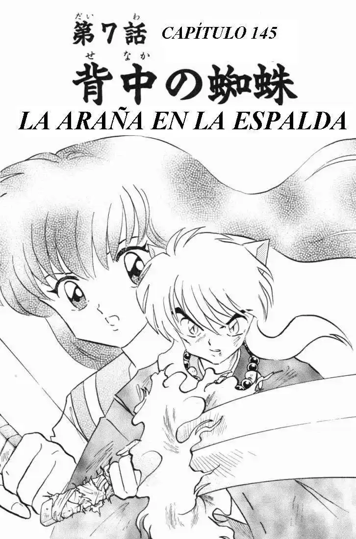 Inuyasha Capitulo 145: La Araña en la Espalda página 1