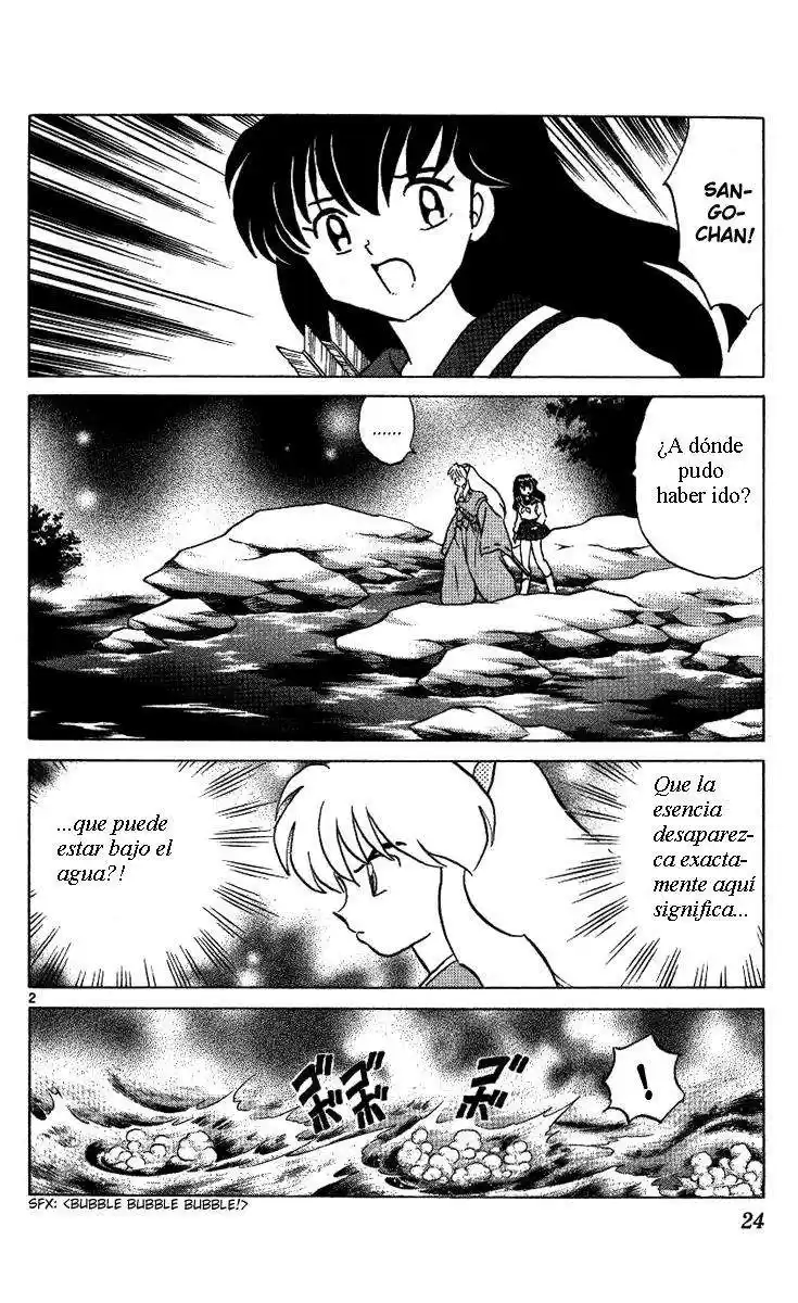 Inuyasha Capitulo 290: La Energía Maligna Dentro del Estómago página 2