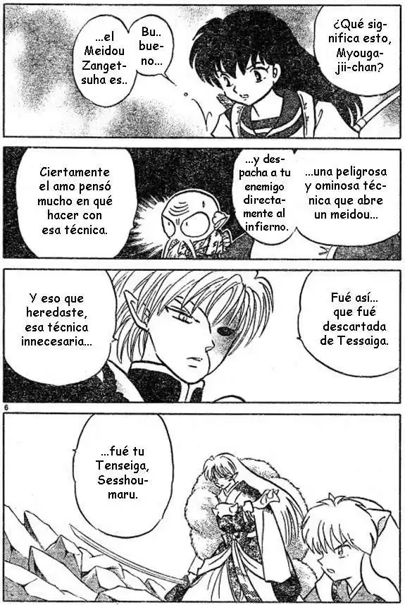 Inuyasha Capitulo 491: Tessaiga y Tenseiga página 6