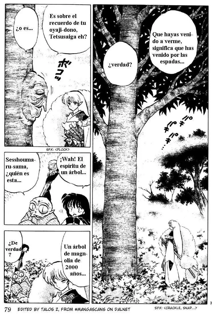 Inuyasha Capitulo 183: El Secreto de la Transformación página 3