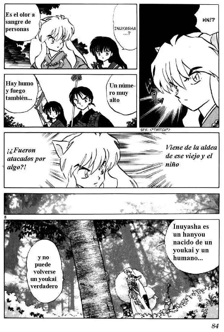 Inuyasha Capitulo 183: El Secreto de la Transformación página 8