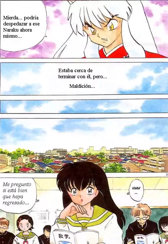 Inuyasha Capitulo 224: Relajamiento página 3