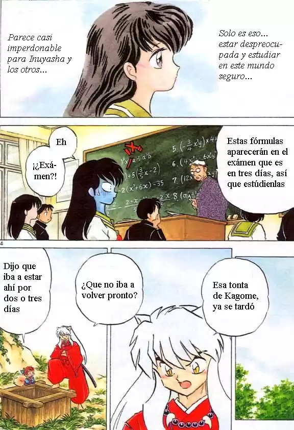 Inuyasha Capitulo 224: Relajamiento página 4