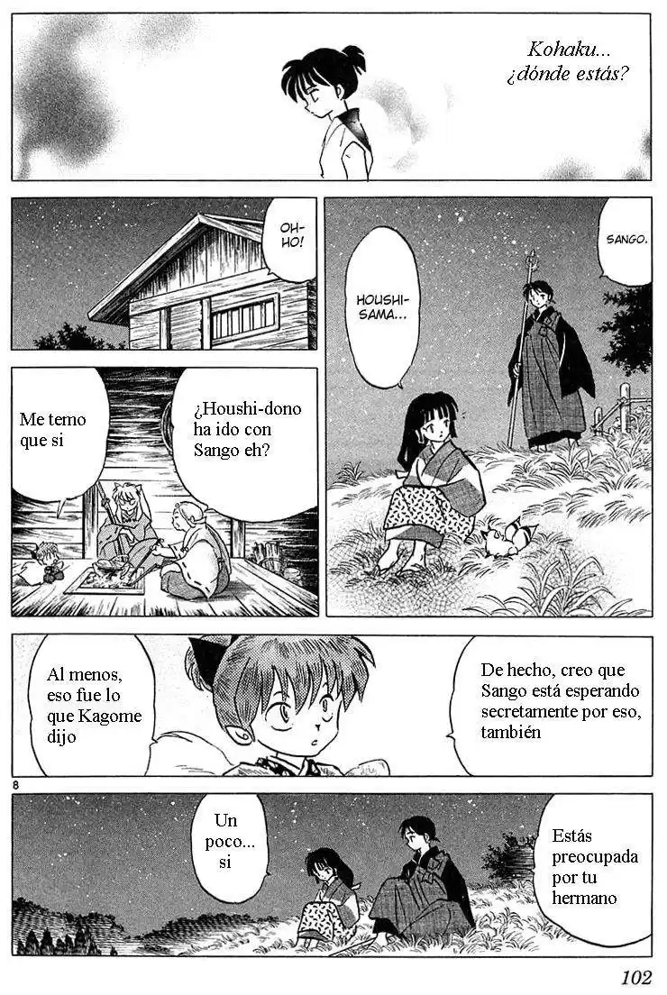 Inuyasha Capitulo 224: Relajamiento página 8