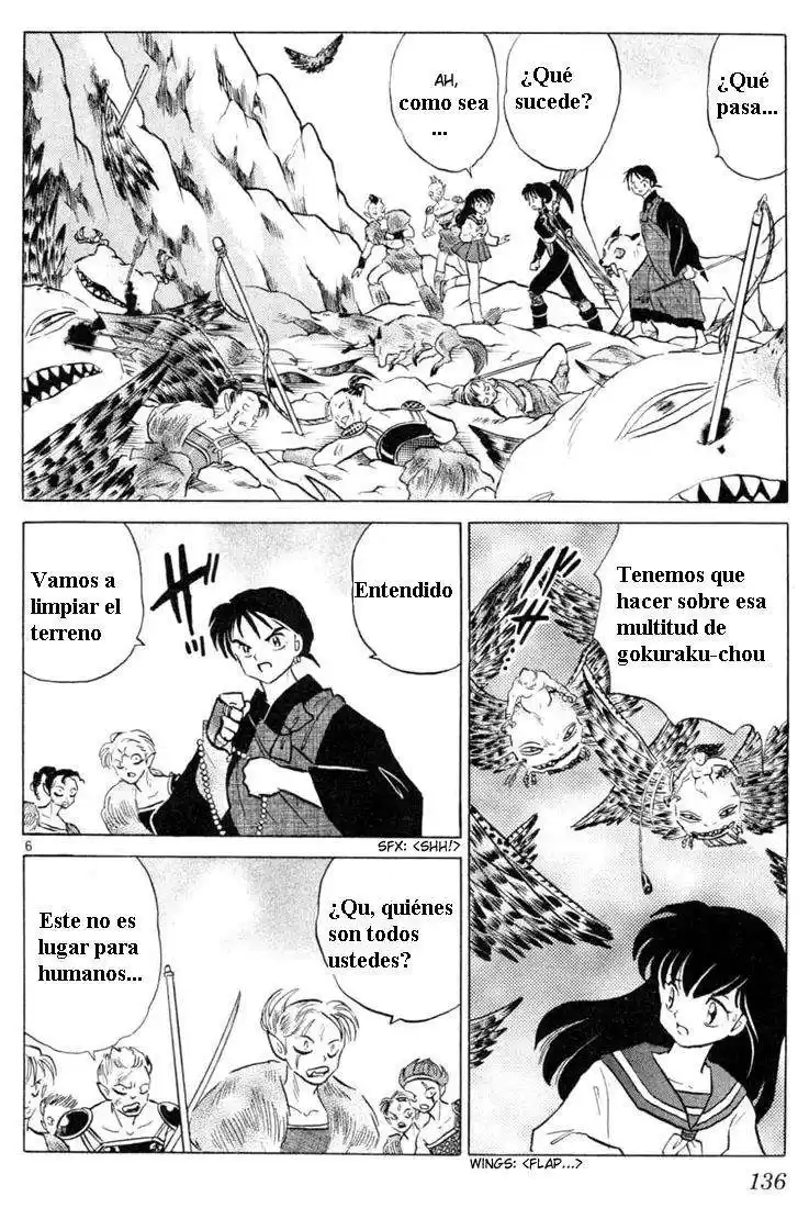 Inuyasha Capitulo 136: Batalla de 3 Caminos página 6