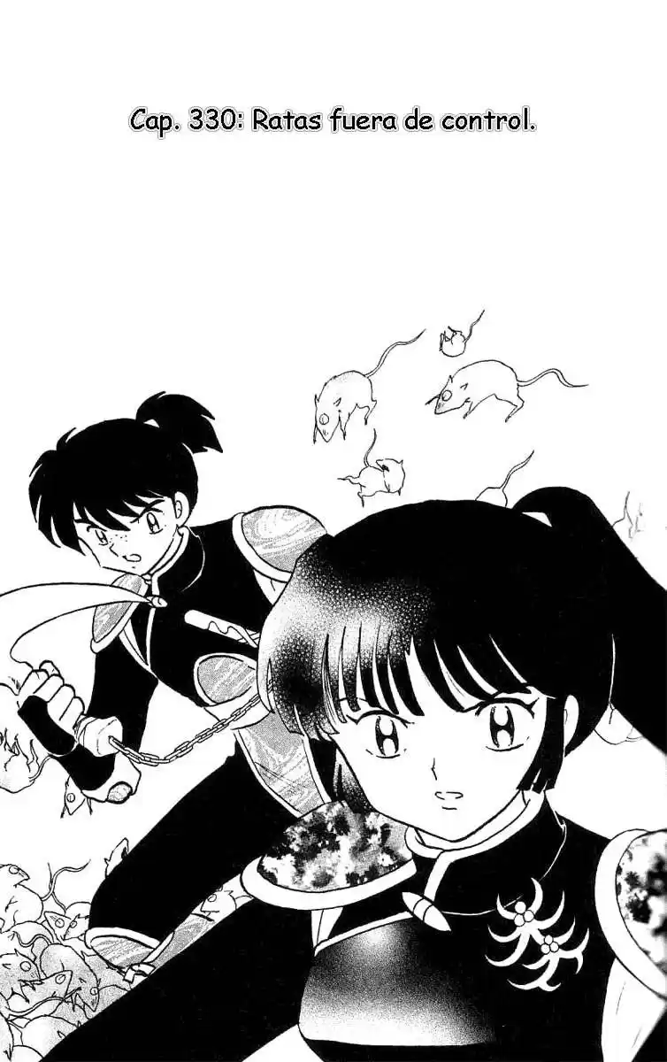 Inuyasha Capitulo 330: Ratas Fuera de Control página 1