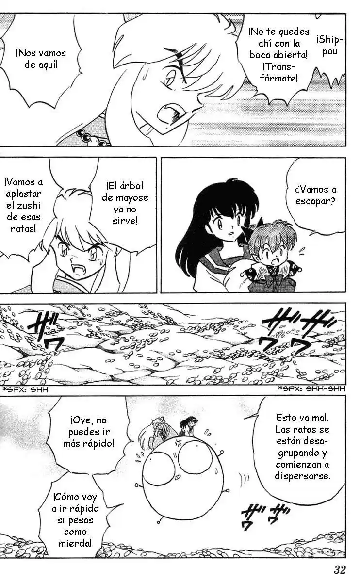 Inuyasha Capitulo 330: Ratas Fuera de Control página 10