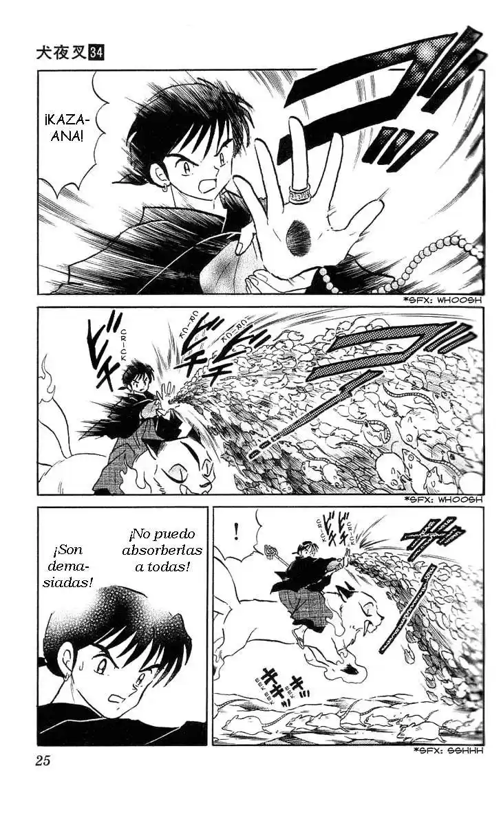 Inuyasha Capitulo 330: Ratas Fuera de Control página 3