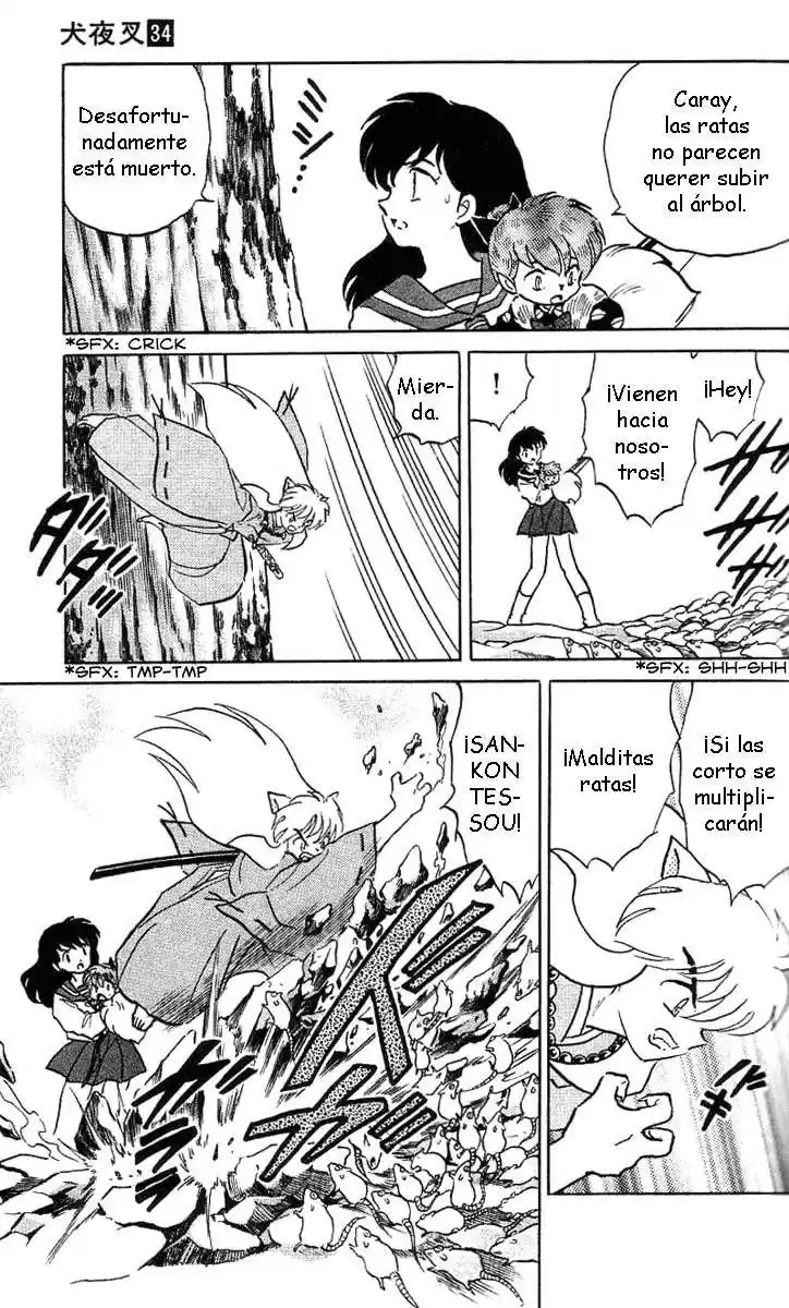 Inuyasha Capitulo 330: Ratas Fuera de Control página 9