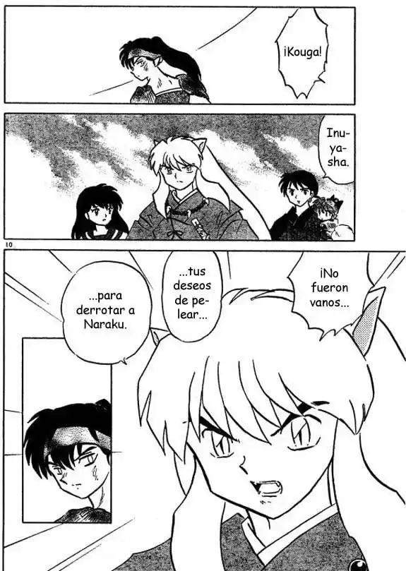 Inuyasha Capitulo 466: Sentimientos de Despedida página 10