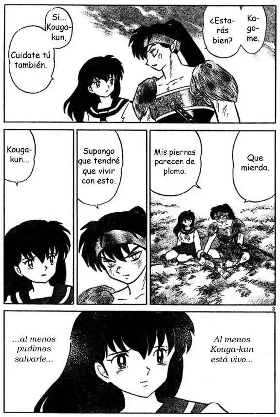 Inuyasha Capitulo 466: Sentimientos de Despedida página 3