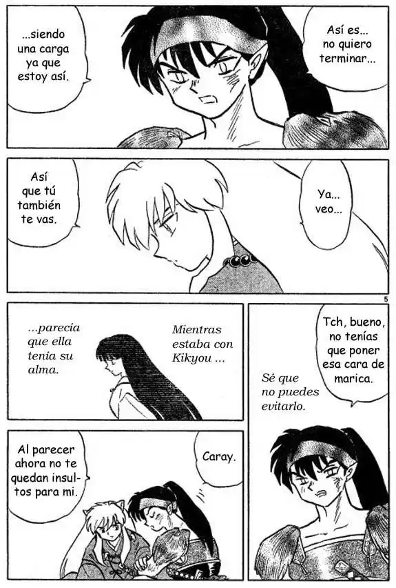 Inuyasha Capitulo 466: Sentimientos de Despedida página 5