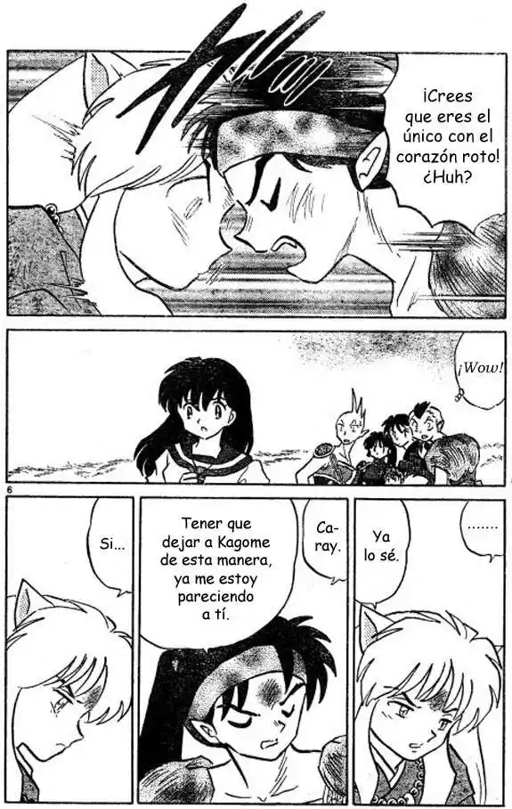 Inuyasha Capitulo 466: Sentimientos de Despedida página 6