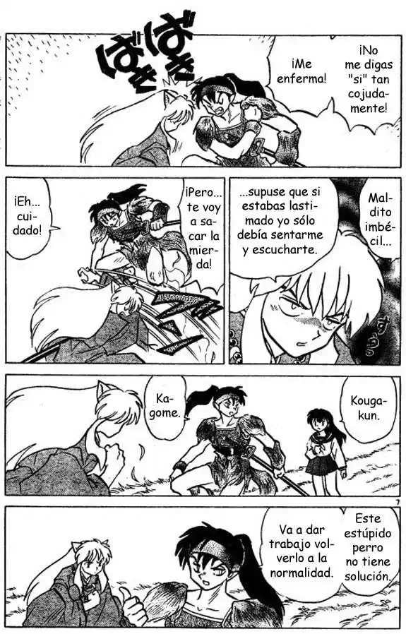 Inuyasha Capitulo 466: Sentimientos de Despedida página 7