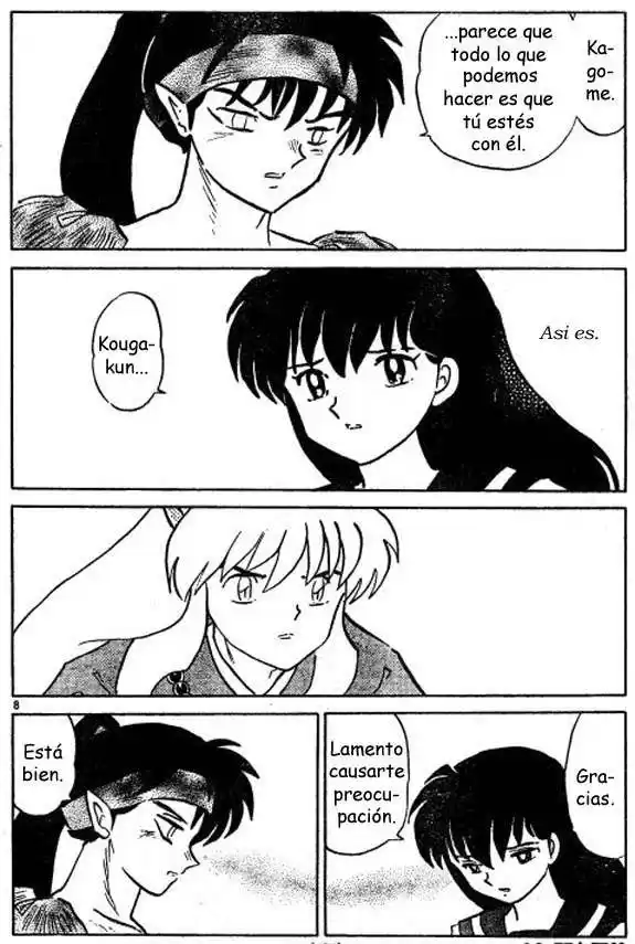 Inuyasha Capitulo 466: Sentimientos de Despedida página 8