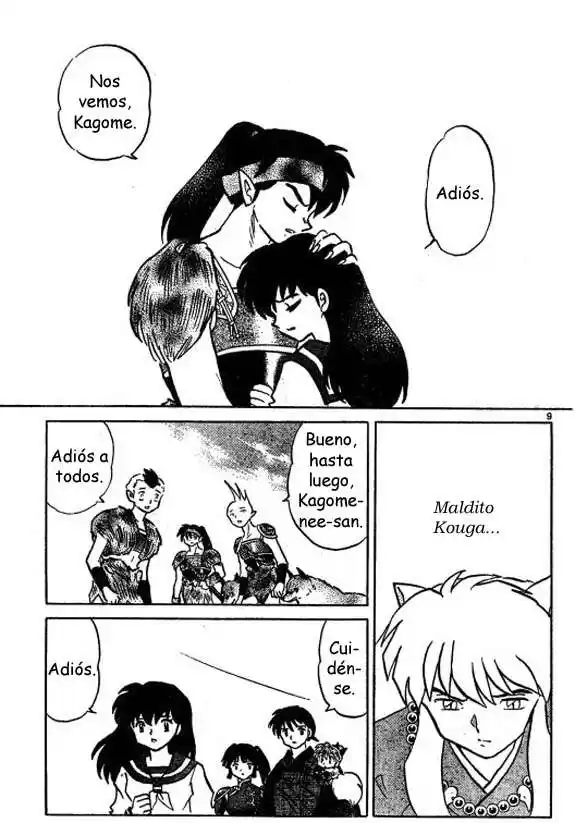 Inuyasha Capitulo 466: Sentimientos de Despedida página 9