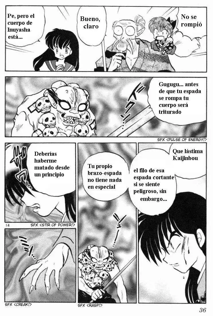 Inuyasha Capitulo 160: Tetsusaiga Revive página 14