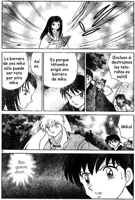 Inuyasha Capitulo 508: La Barrera de la Sacerdotisa página 6