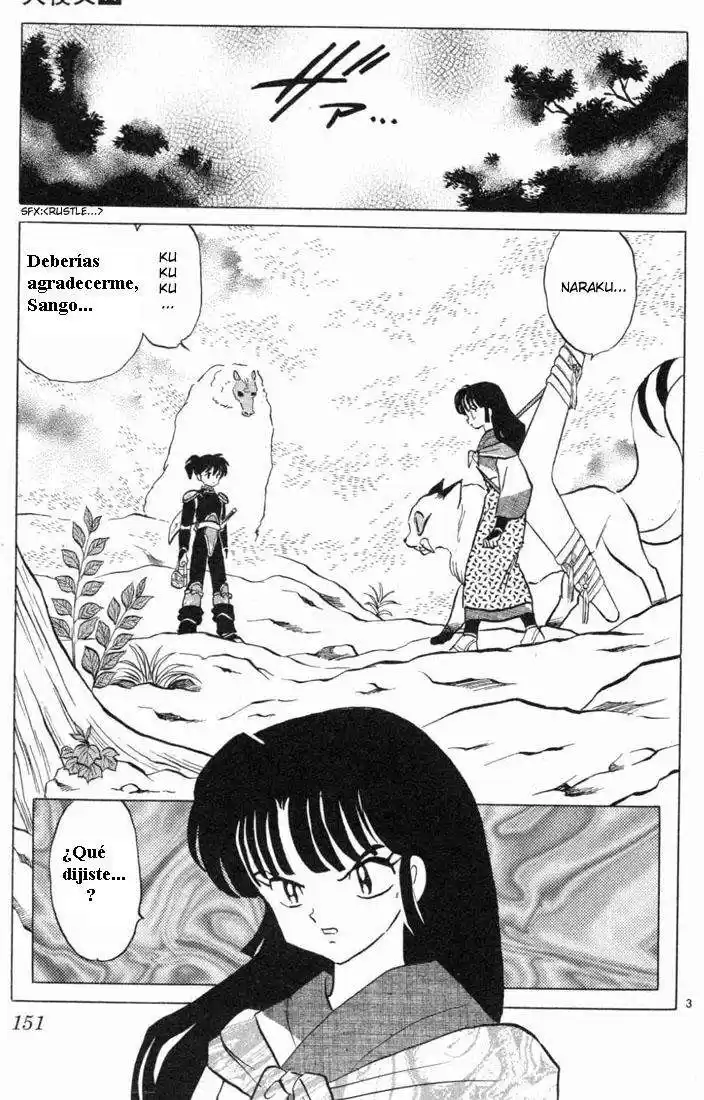 Inuyasha Capitulo 107: La Vida de Kohaku página 3