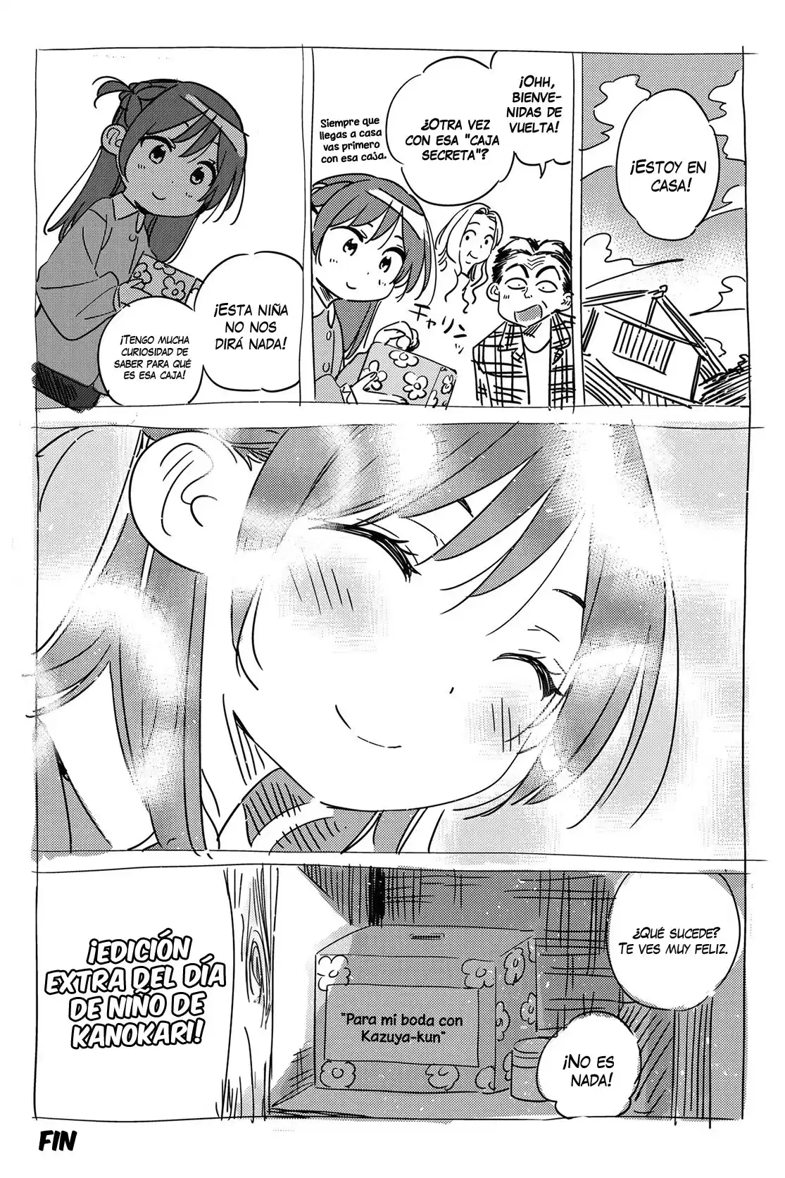 Kanojo, Okarishimasu Capitulo 186.5: KanoKari: ¡Edición extra del Día de niño! página 8