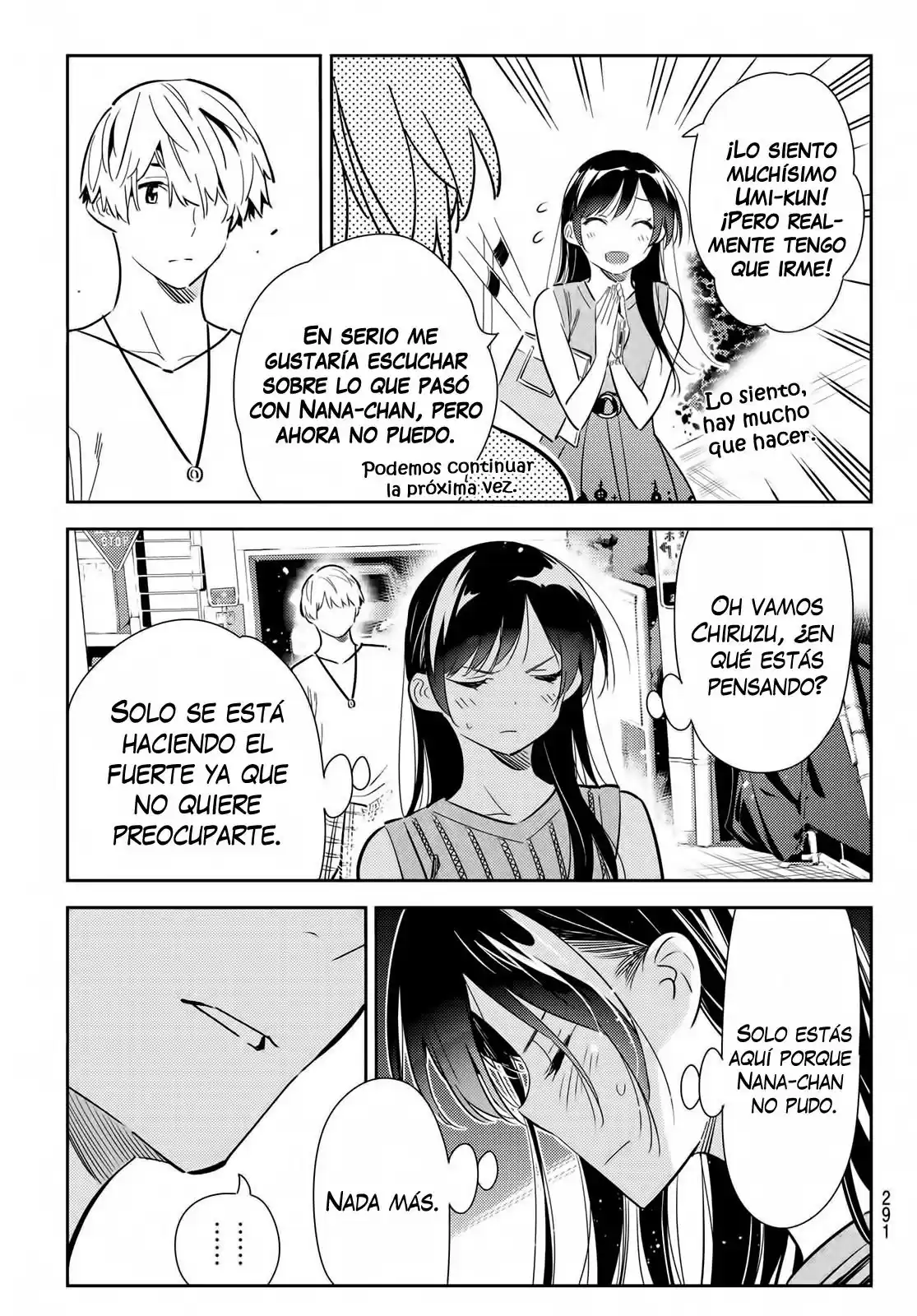 Kanojo, Okarishimasu Capitulo 126 página 6