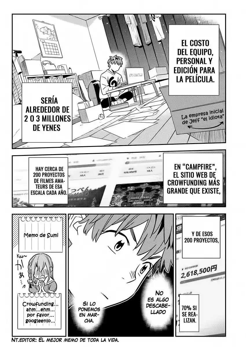 Kanojo, Okarishimasu Capitulo 103 página 7