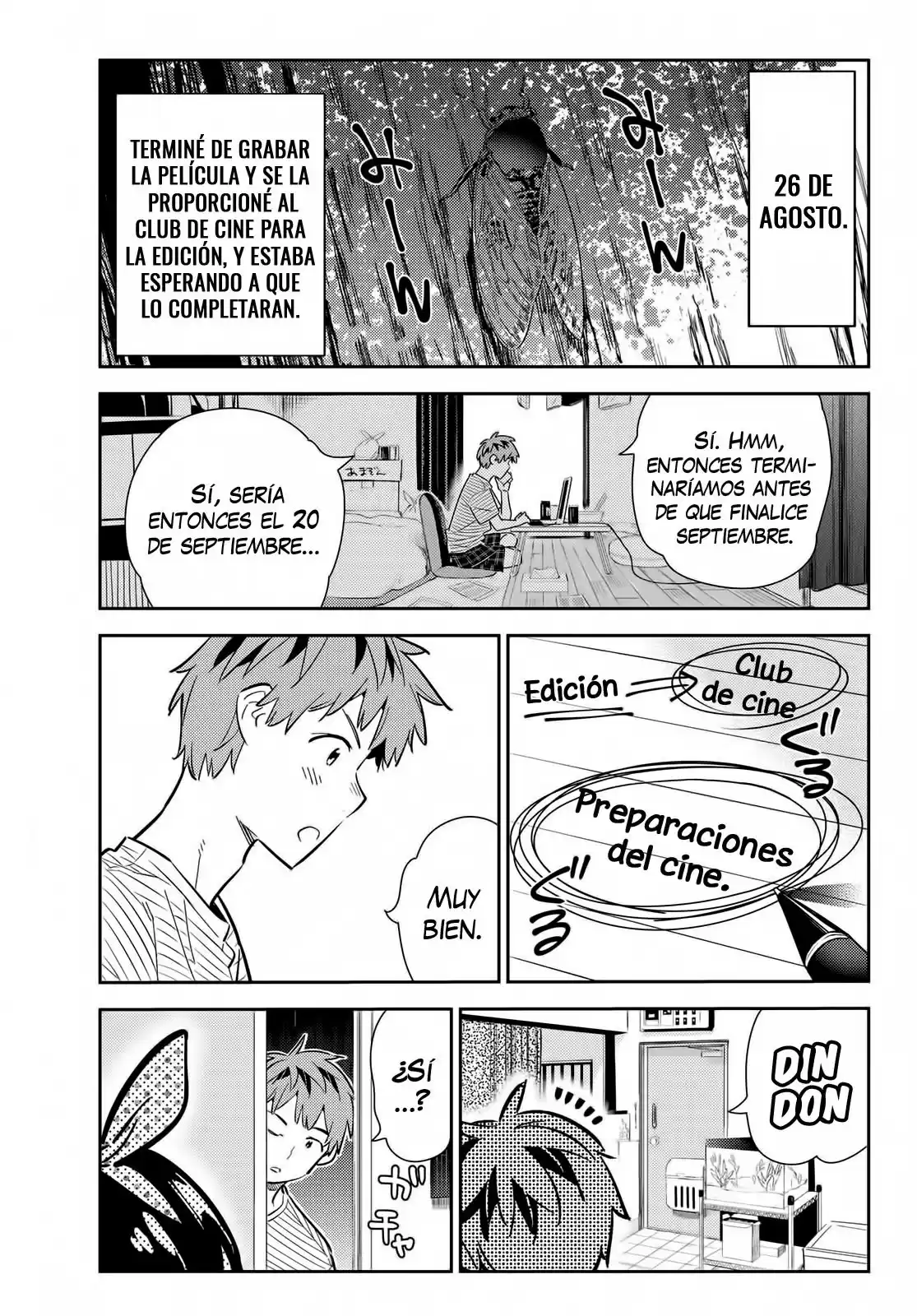 Kanojo, Okarishimasu Capitulo 139 página 2