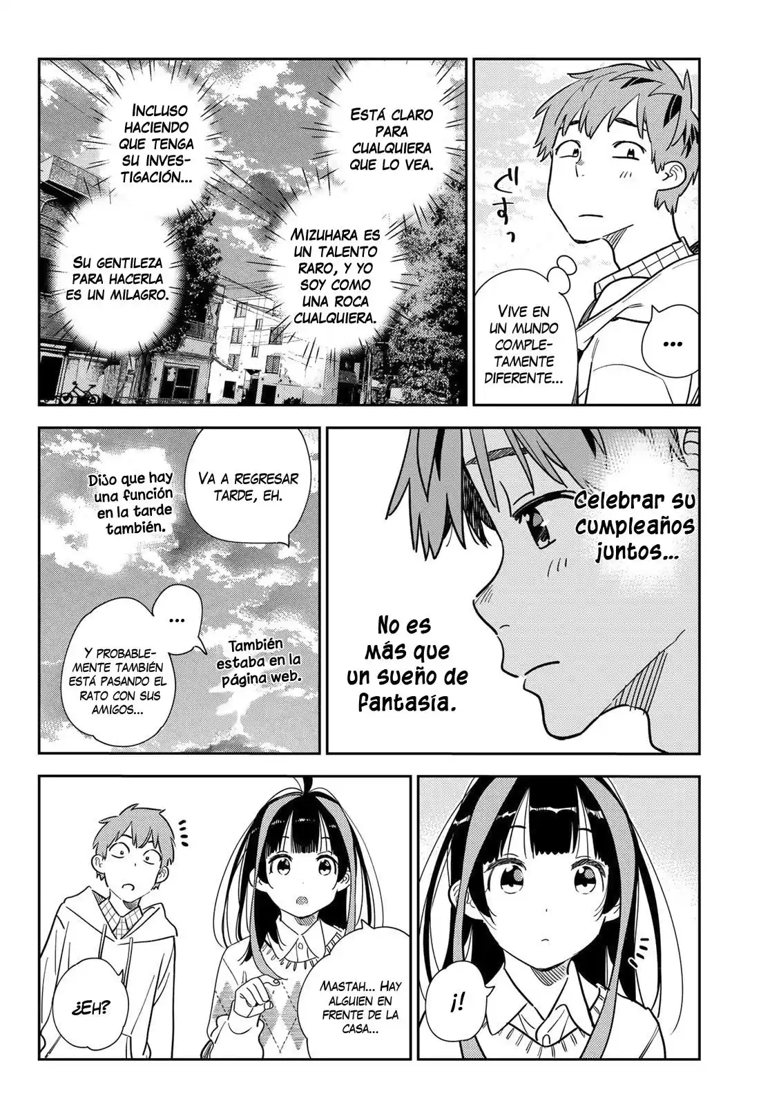 Kanojo, Okarishimasu Capitulo 265: La Novia y el Cumpleaños II, Parte 2 página 18