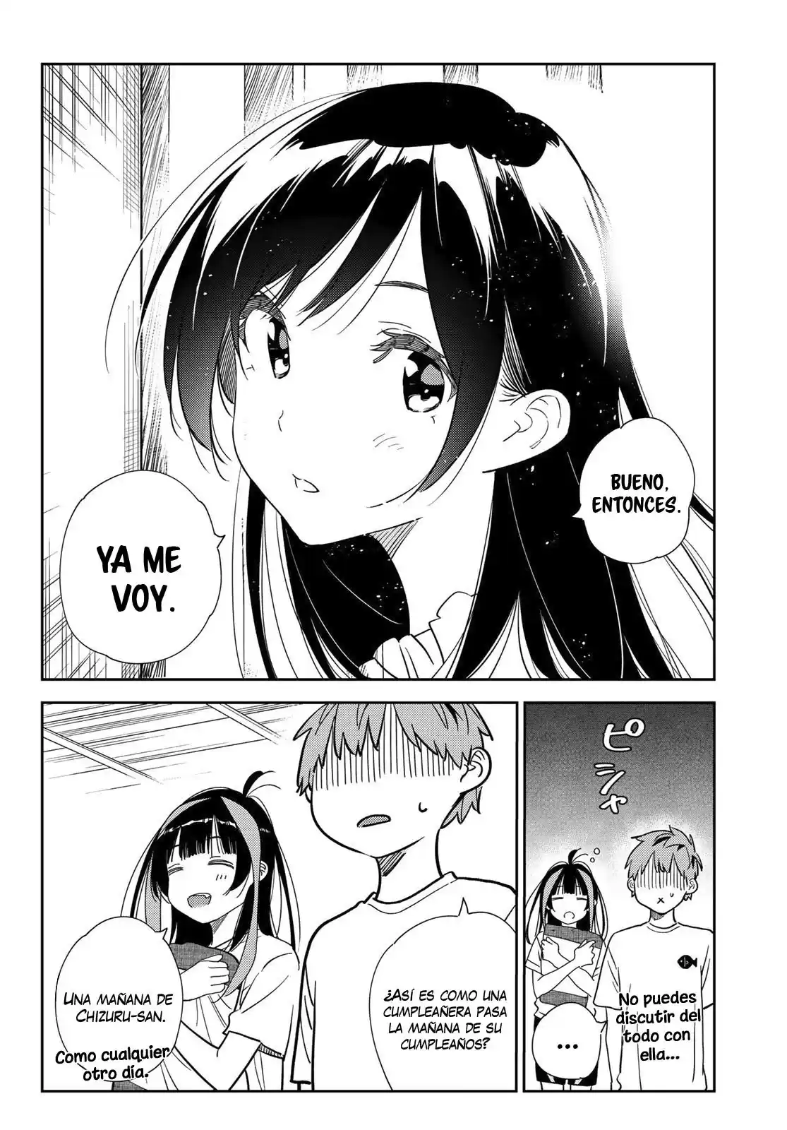 Kanojo, Okarishimasu Capitulo 265: La Novia y el Cumpleaños II, Parte 2 página 4