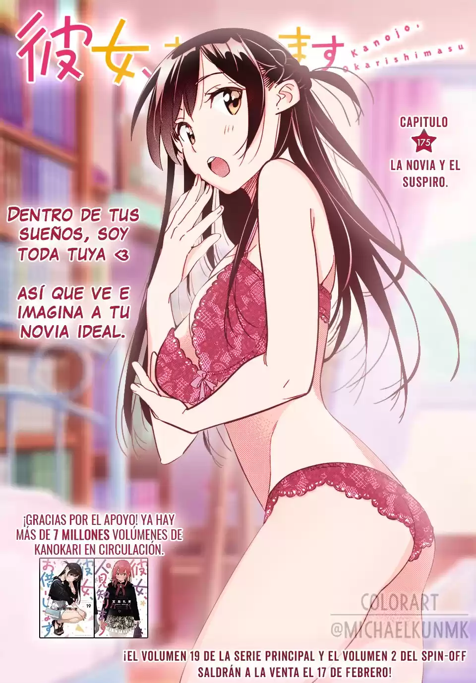 Kanojo, Okarishimasu Capitulo 175 página 3