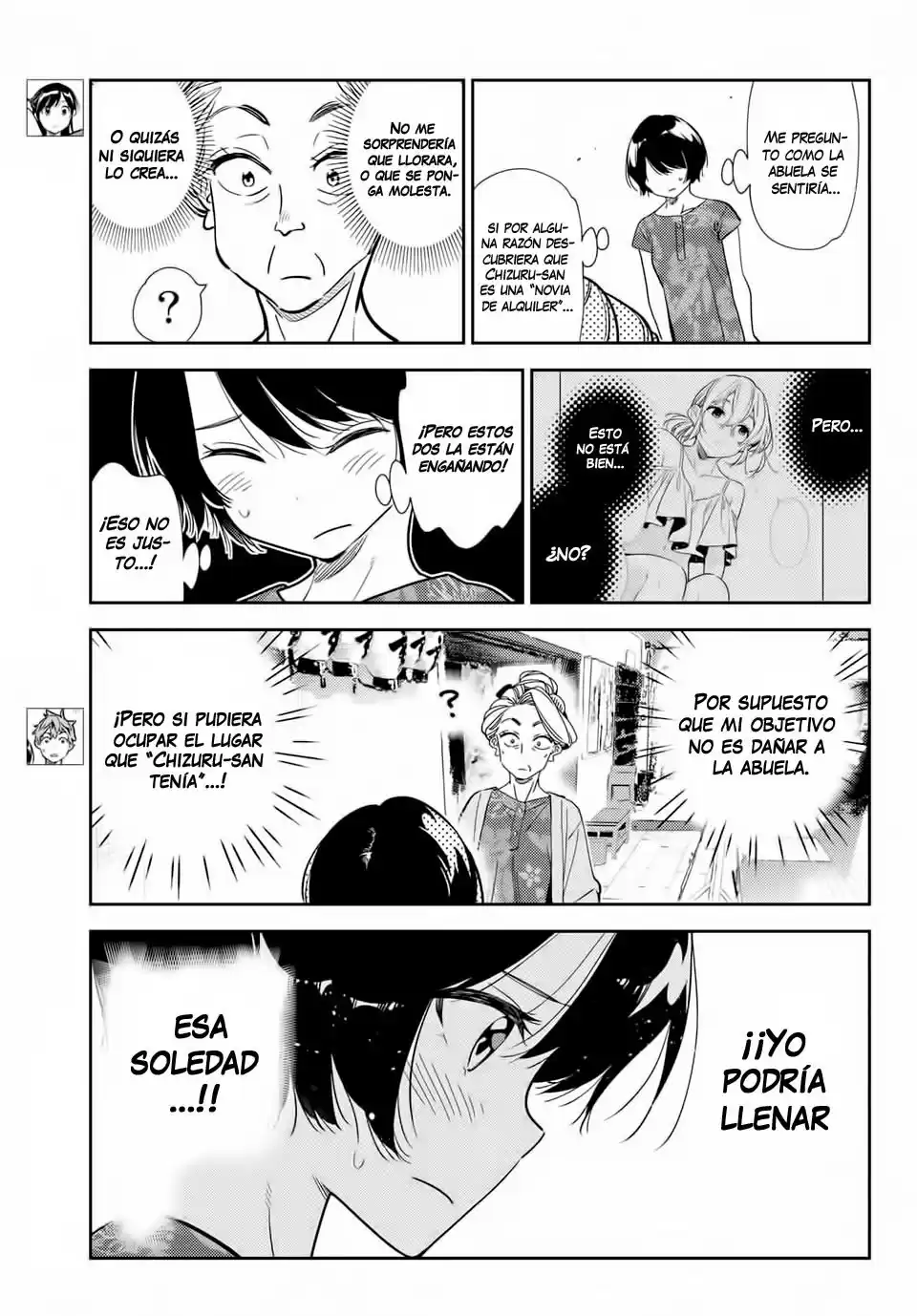 Kanojo, Okarishimasu Capitulo 204 página 4