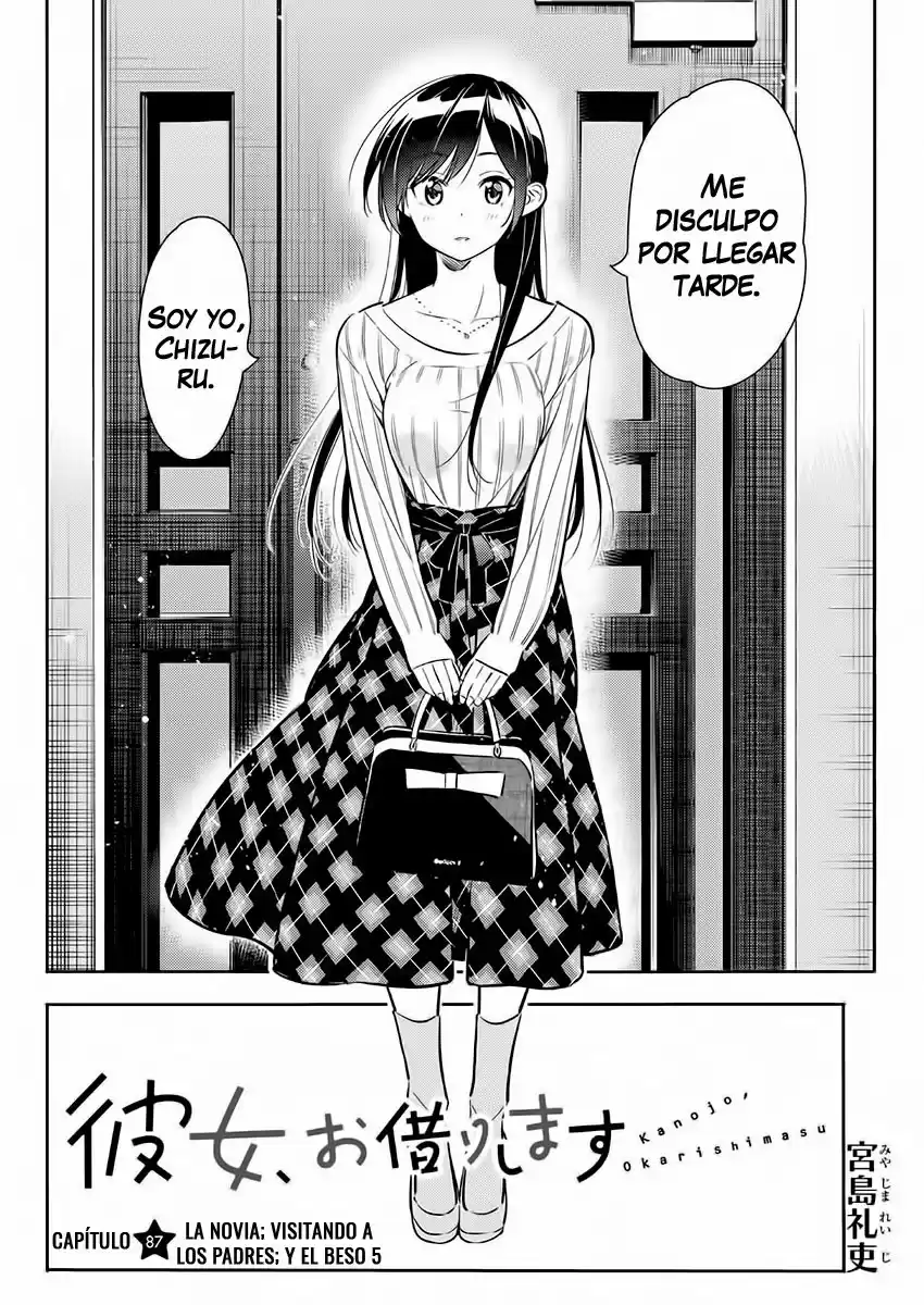 Kanojo, Okarishimasu Capitulo 87 página 3