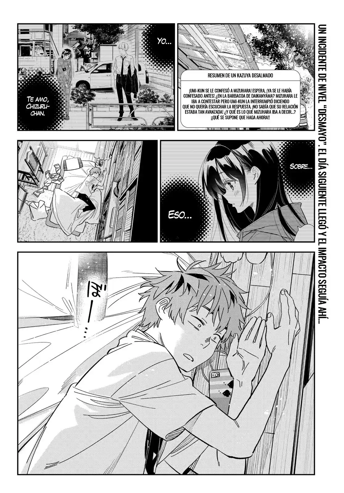 Kanojo, Okarishimasu Capitulo 290 página 3