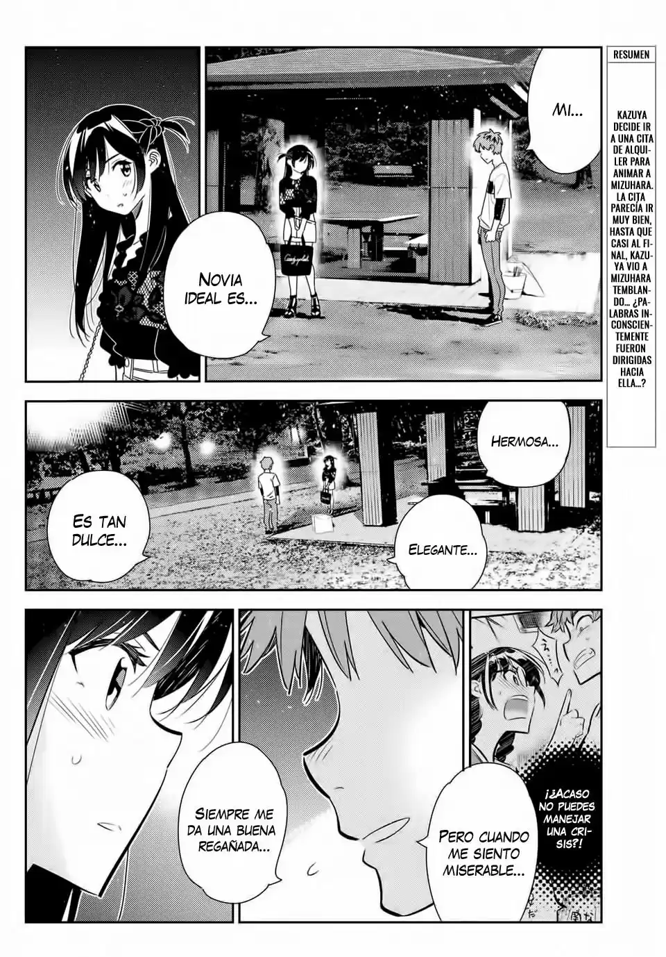 Kanojo, Okarishimasu Capitulo 164 página 3