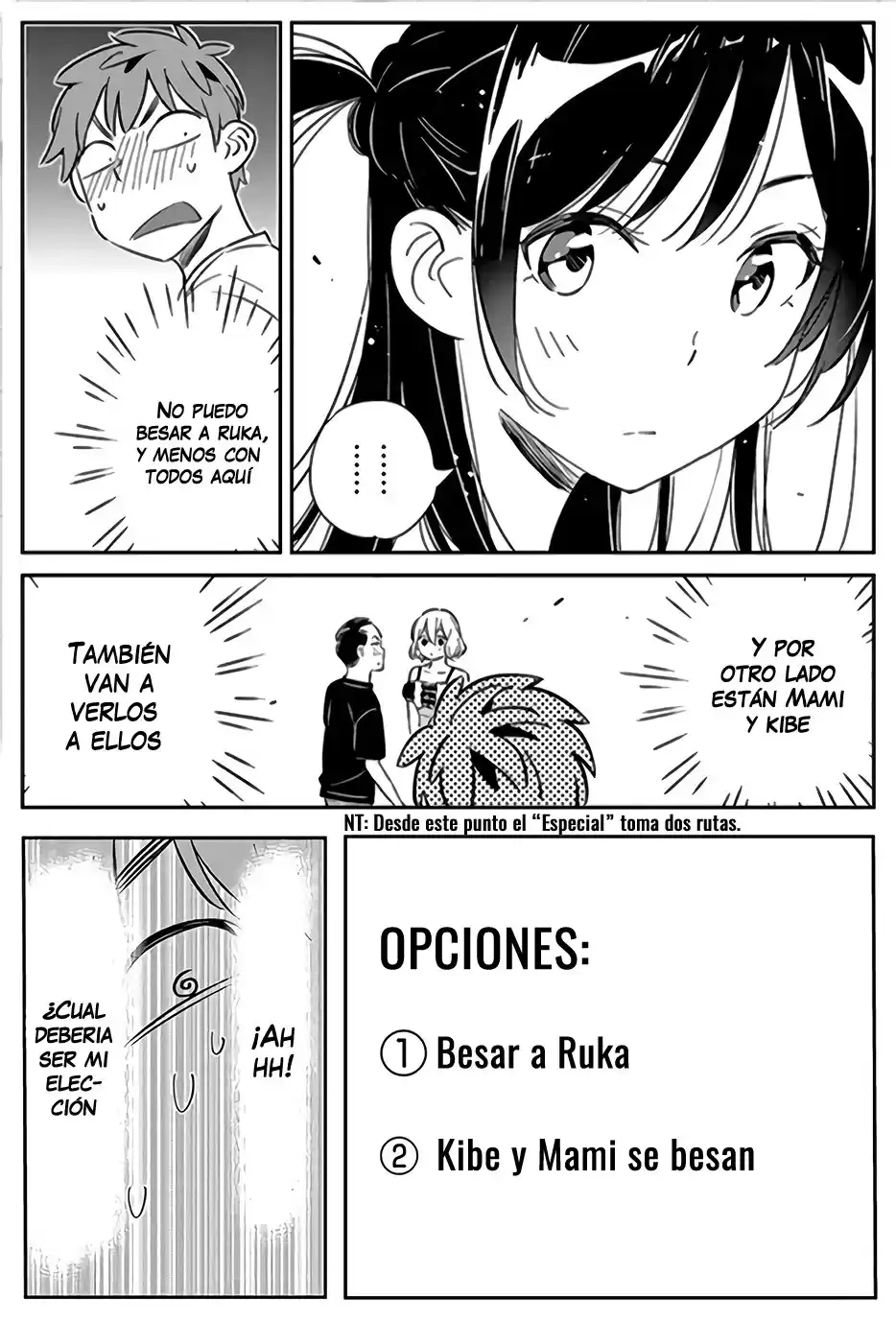 Kanojo, Okarishimasu Capitulo 190.5: Capitulo Especial: La novia y el beso página 27