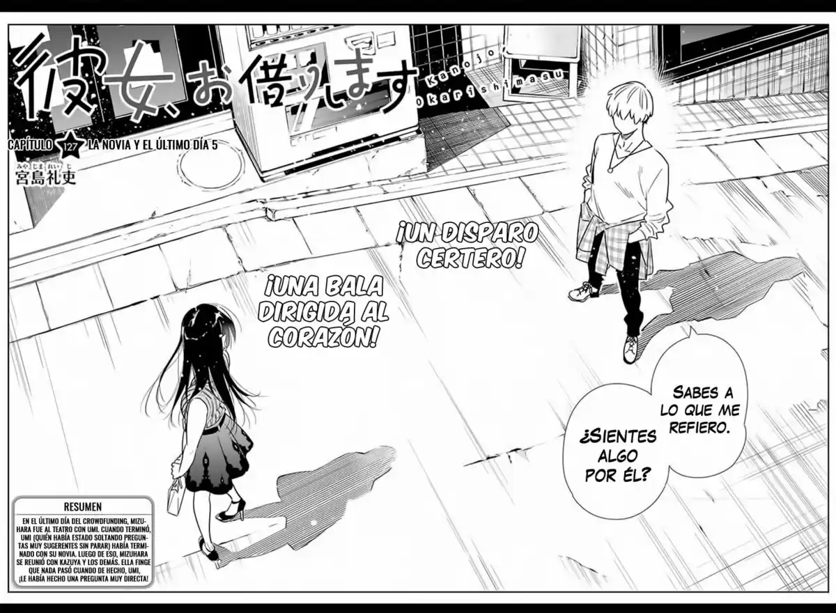 Kanojo, Okarishimasu Capitulo 127 página 3