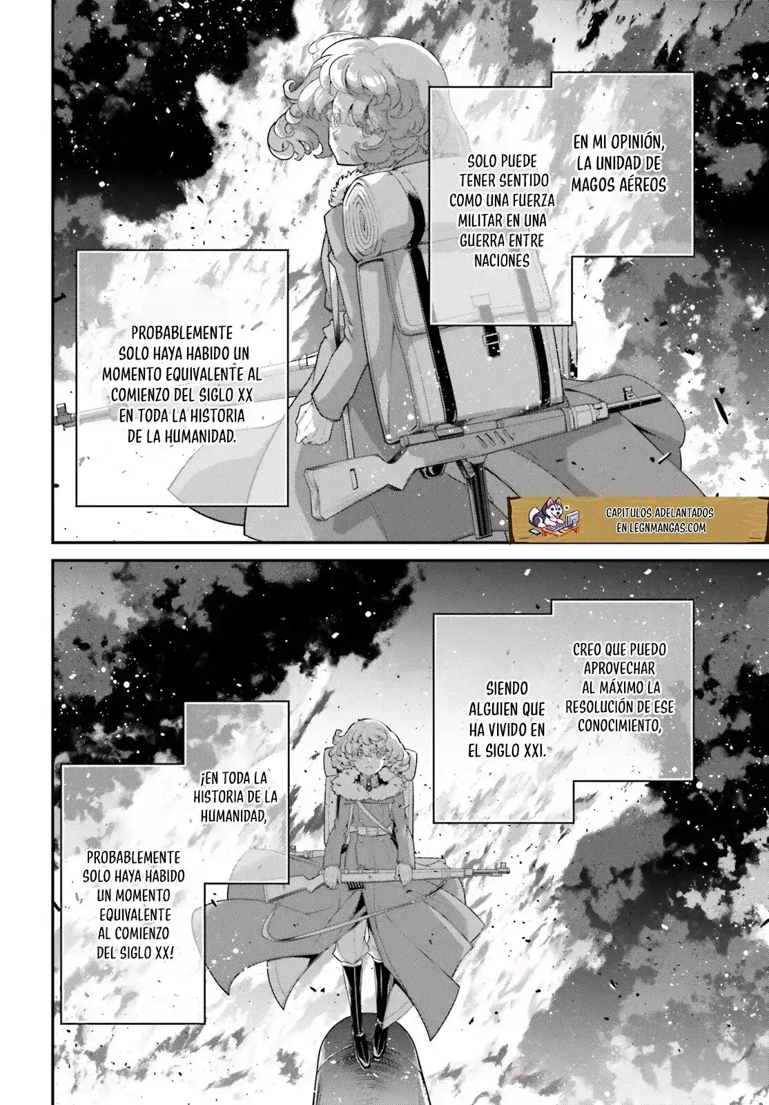 Youjo Senki Capitulo 81: Misión de reconocimiento de largo alcance VII página 7