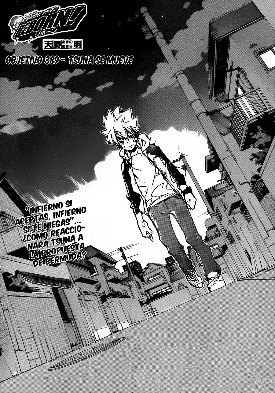 Katekyo Hitman Reborn! Capitulo 389 página 2