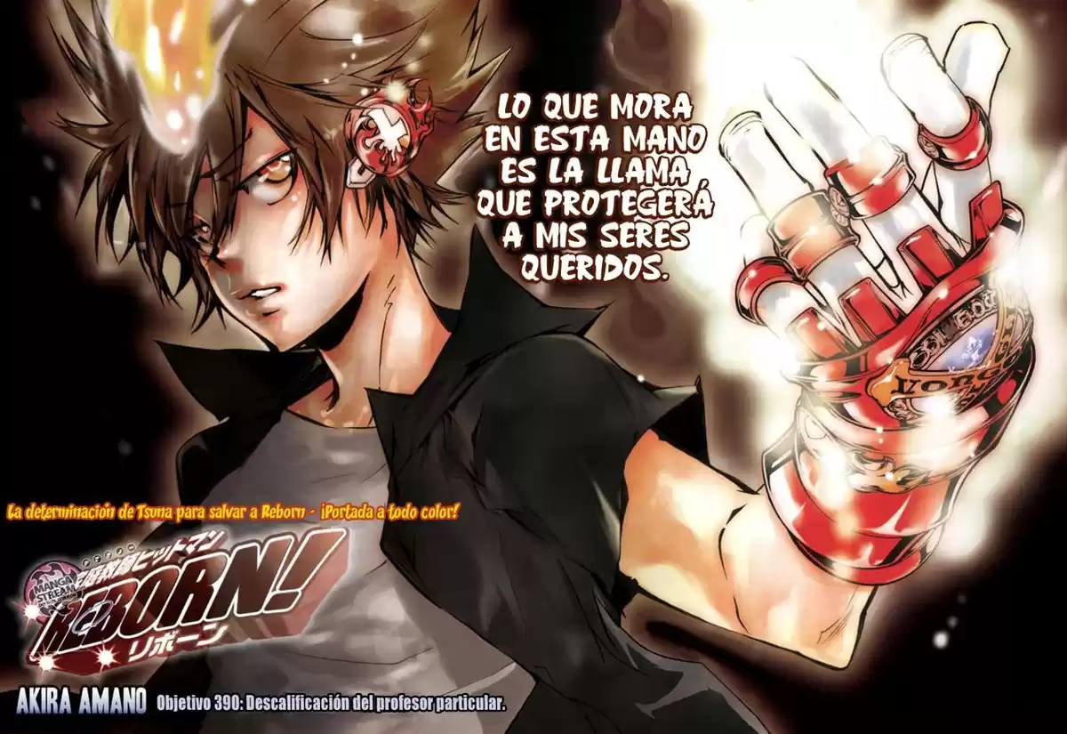 Katekyo Hitman Reborn! Capitulo 390 página 2