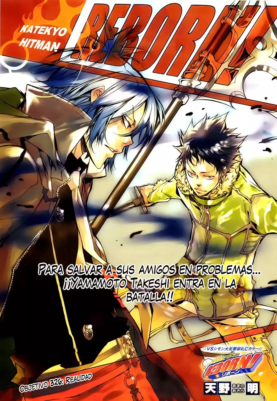 Katekyo Hitman Reborn! Capitulo 326 página 2