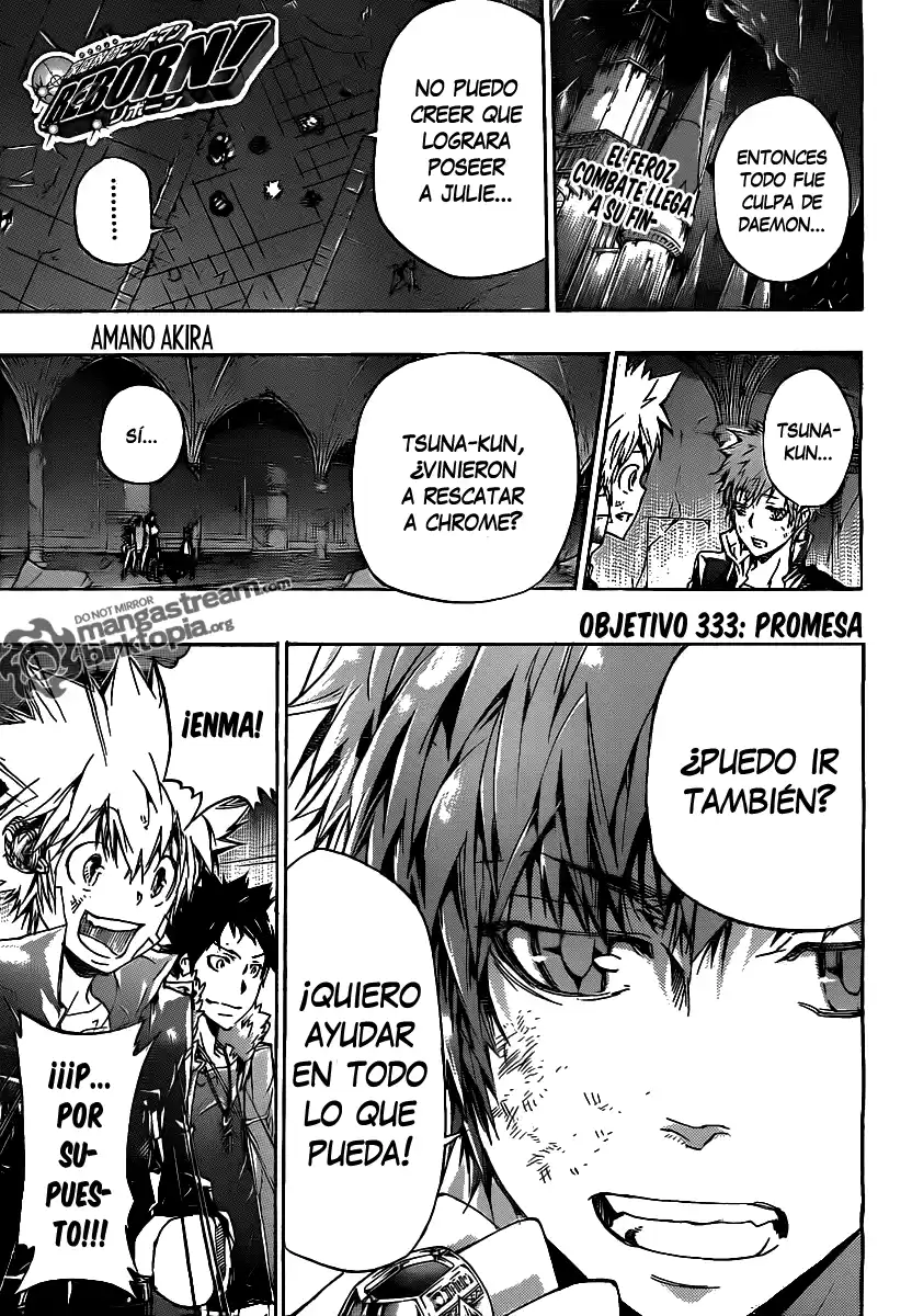 Katekyo Hitman Reborn! Capitulo 333 página 1