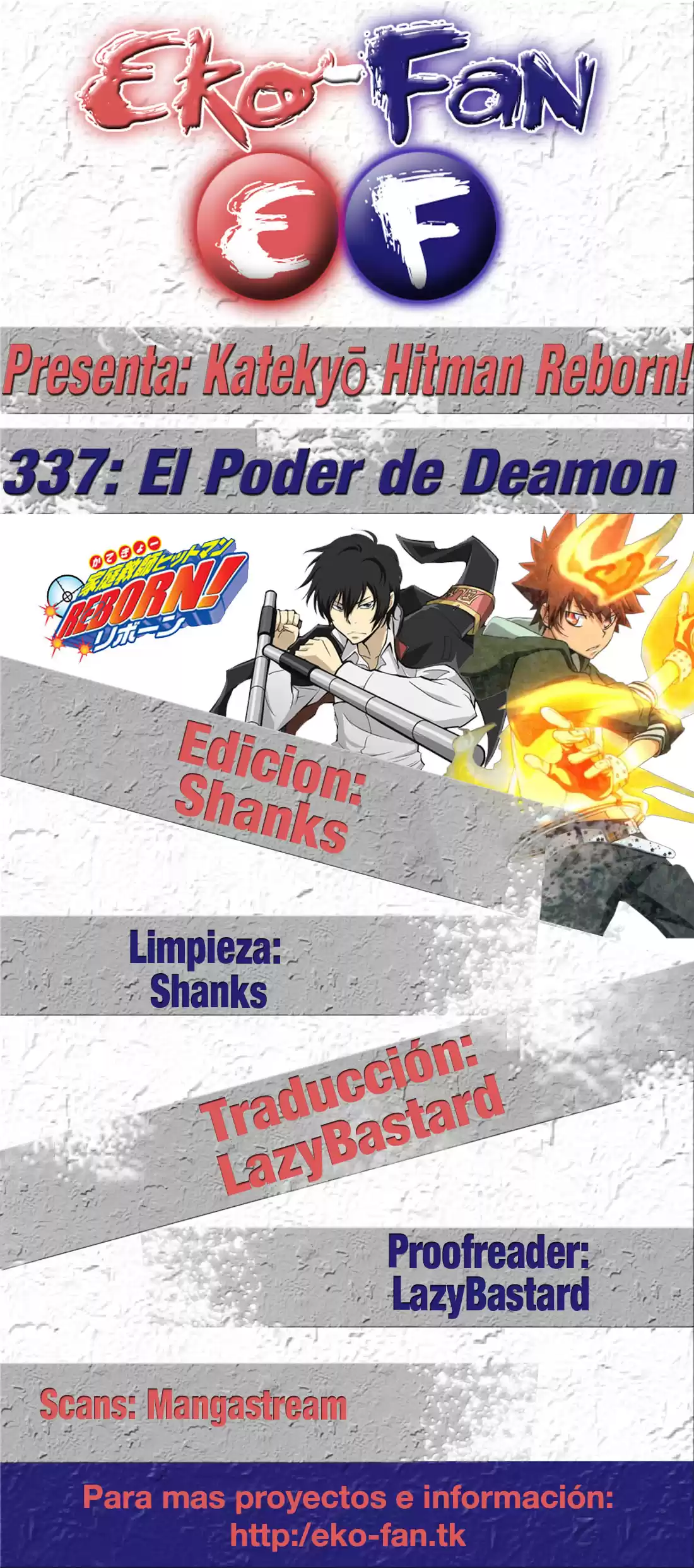 Katekyo Hitman Reborn! Capitulo 337 página 2